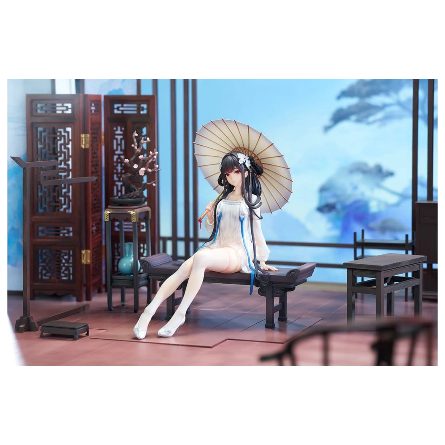 Azur Lane 1/7 Yat Sen Paragon of Celestial Grace Ver. PVC figura 22 cm termékfotó