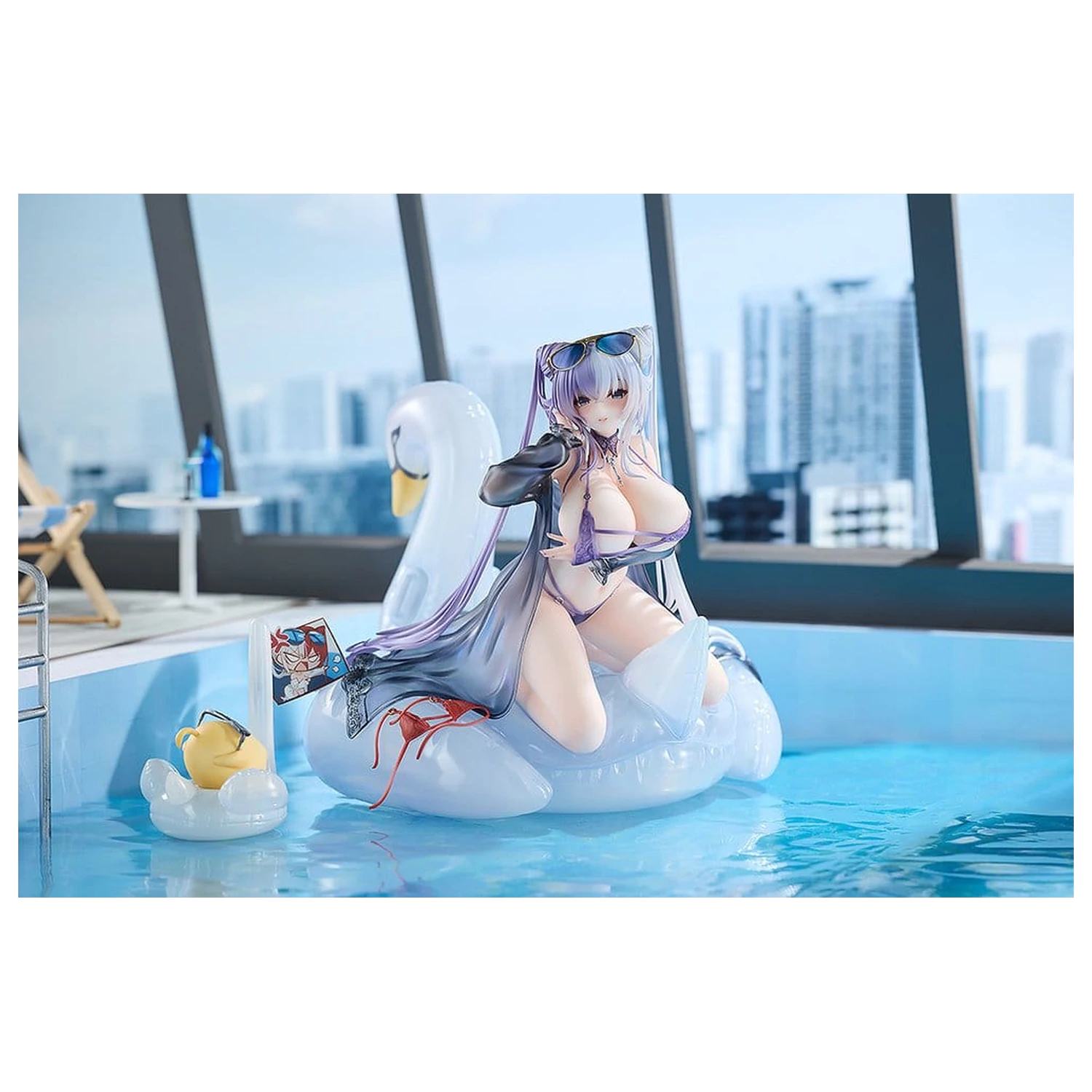 Azur Lane 1/7 Ying Swei Blue Waves, Limpid Summer Ver. PVC figura 18 cm termékfotó