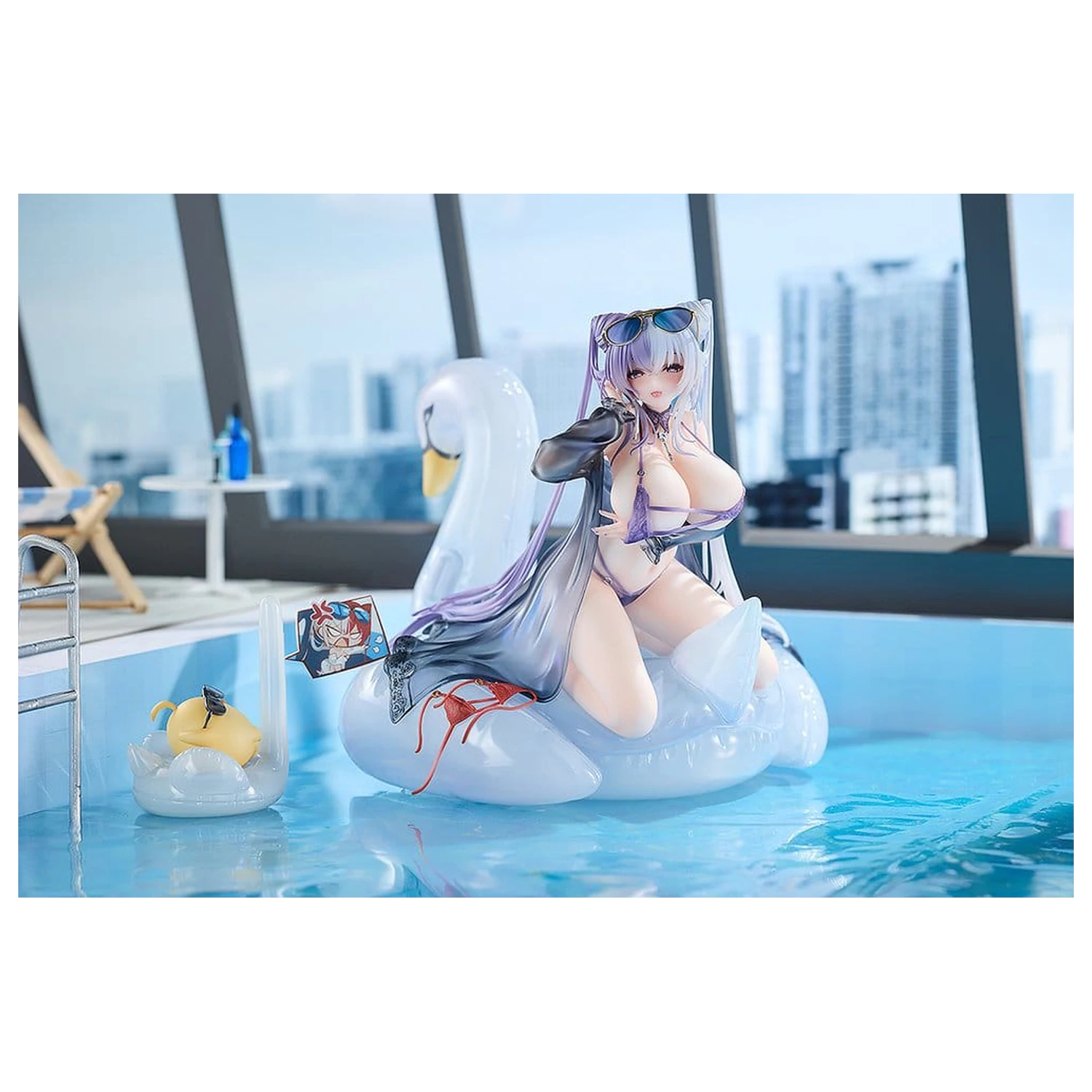 Azur Lane 1/7 Ying Swei Blue Waves, Limpid Summer Ver. PVC figura 18 cm termékfotó