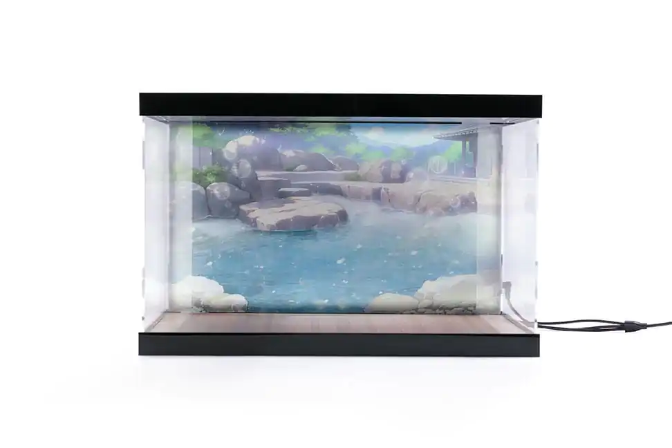 Azur Lane Acrylic Display Case with Lighting for figure Kashino Hot Springs Relaxation termékfotó