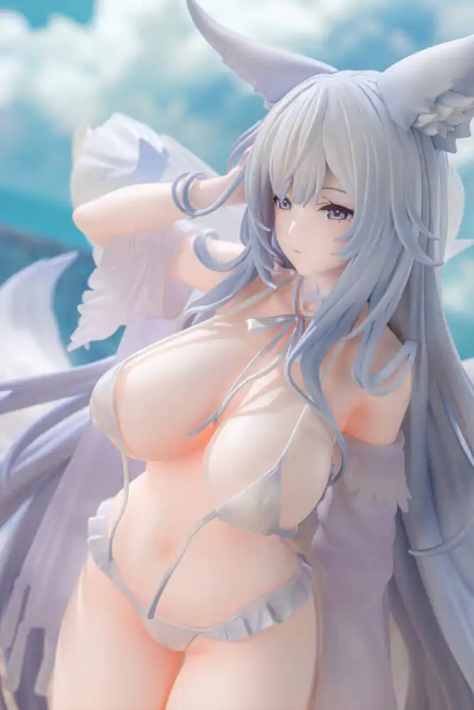 Azur Lane amiami x AniGame 1/6 Shinano Dreamy White Sands Ver. PVC szobor figura 30 cm termékfotó