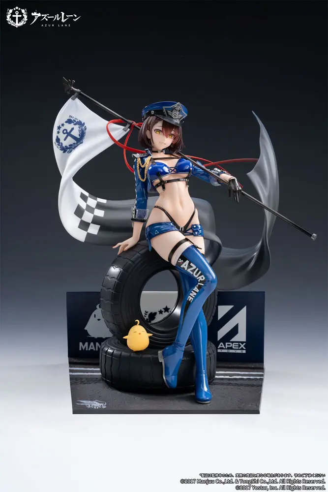 Azur Lane Baltimore Finish Line Flagbearer Ver. PVC szobor figura 24 cm termékfotó