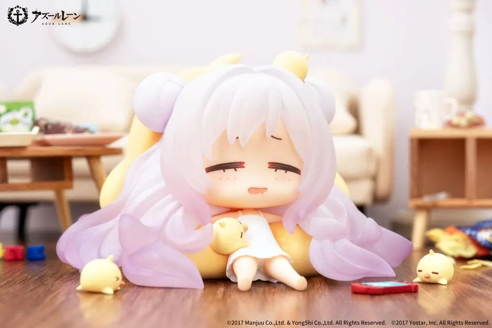 Azur Lane Deformed JUUs Time Chibi Chara Series Le Malin PVC szobor figura 6 cm termékfotó