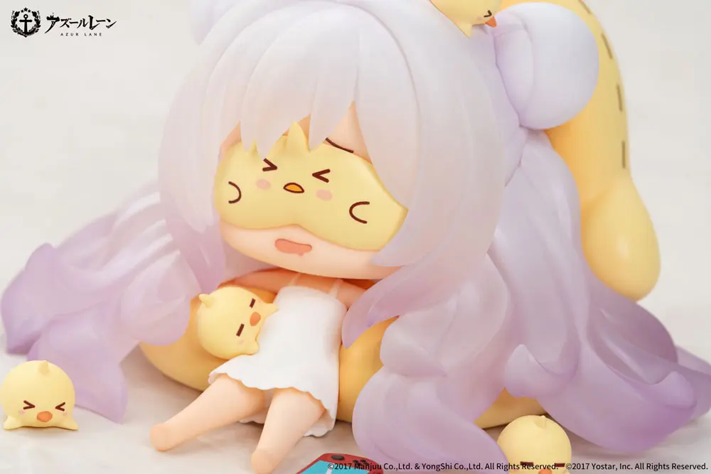 Azur Lane Deformed JUUs Time Chibi Chara Series Le Malin PVC szobor figura 6 cm termékfotó