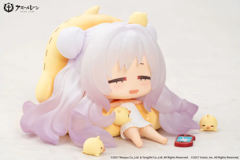 Azur Lane Deformed JUUs Time Chibi Chara Series Le Malin PVC szobor figura 6 cm termékfotó