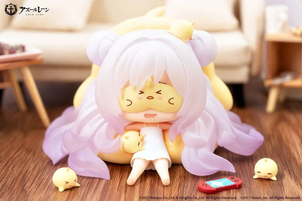 Azur Lane Deformed JUUs Time Chibi Chara Series Le Malin PVC szobor figura 6 cm termékfotó