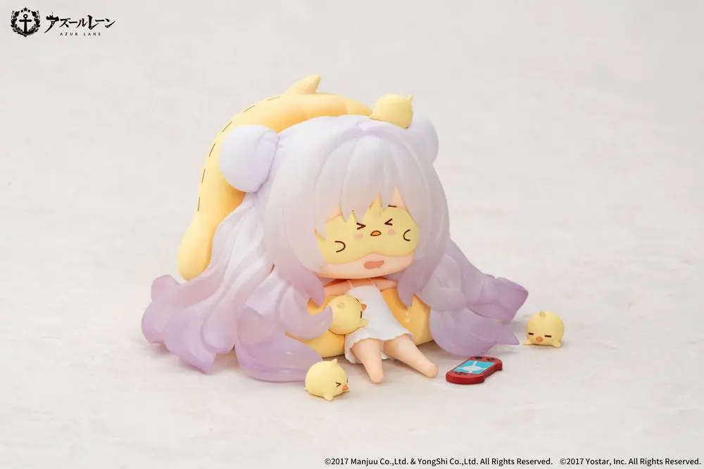Azur Lane Deformed JUUs Time Chibi Chara Series Le Malin PVC szobor figura 6 cm termékfotó