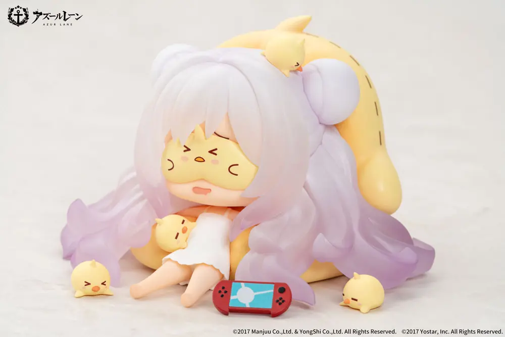 Azur Lane Deformed JUUs Time Chibi Chara Series Le Malin PVC szobor figura 6 cm termékfotó