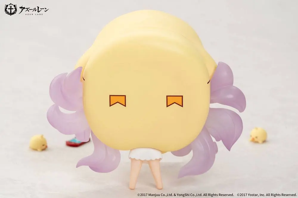 Azur Lane Deformed JUUs Time Chibi Chara Series Le Malin PVC szobor figura 6 cm termékfotó