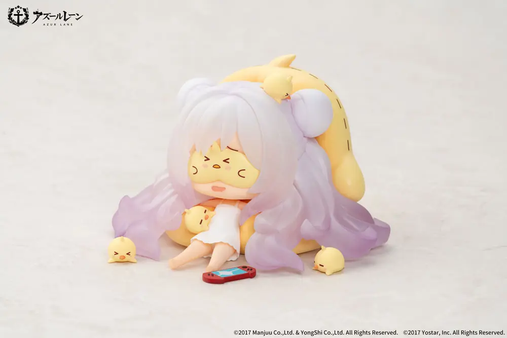 Azur Lane Deformed JUUs Time Chibi Chara Series Le Malin PVC szobor figura 6 cm termékfotó