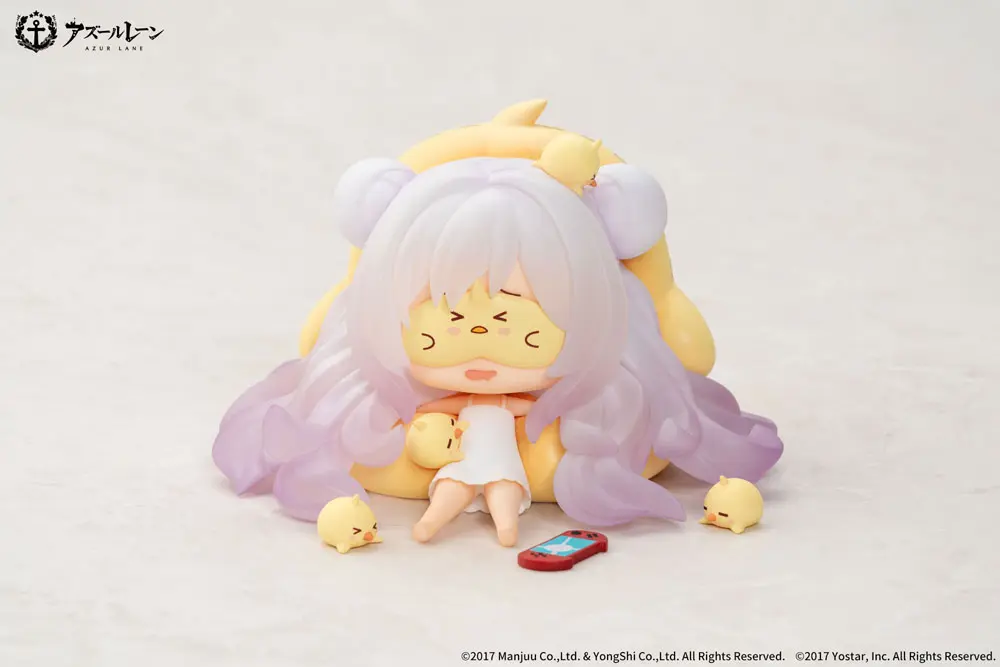 Azur Lane Deformed JUUs Time Chibi Chara Series Le Malin PVC szobor figura 6 cm termékfotó