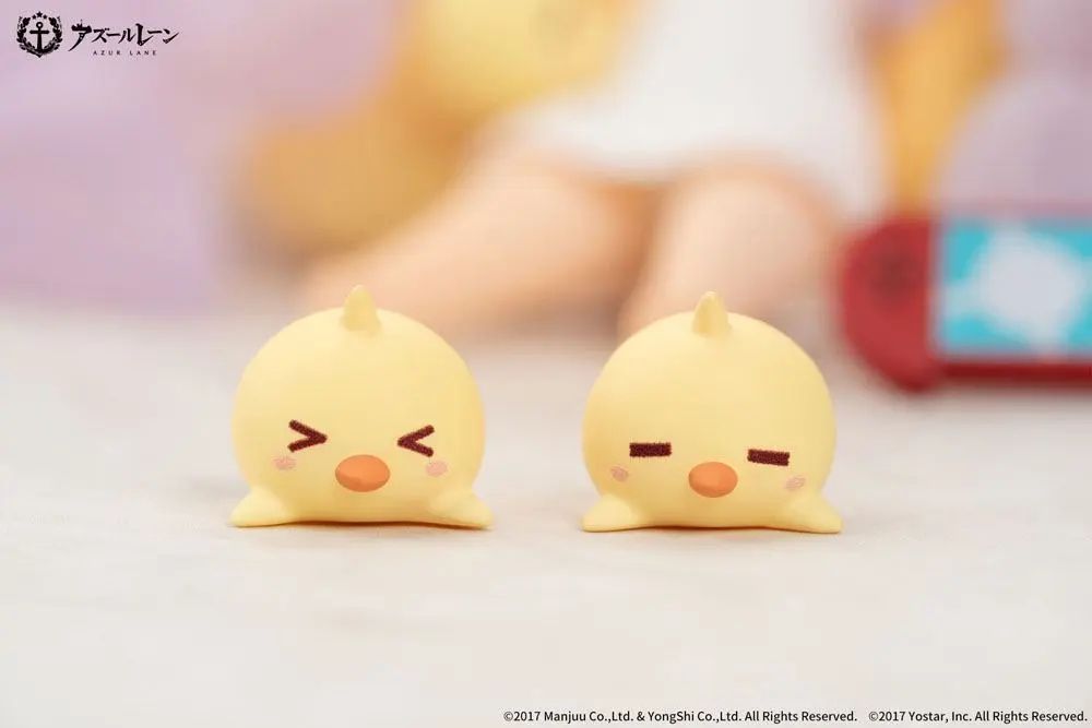 Azur Lane Deformed JUUs Time Chibi Chara Series Le Malin PVC szobor figura 6 cm termékfotó