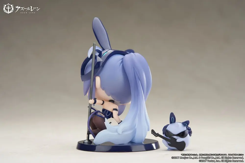 Azur Lane Deformed JUUs Time Chibi  New Jersey PVC szobor figura 8 cm termékfotó