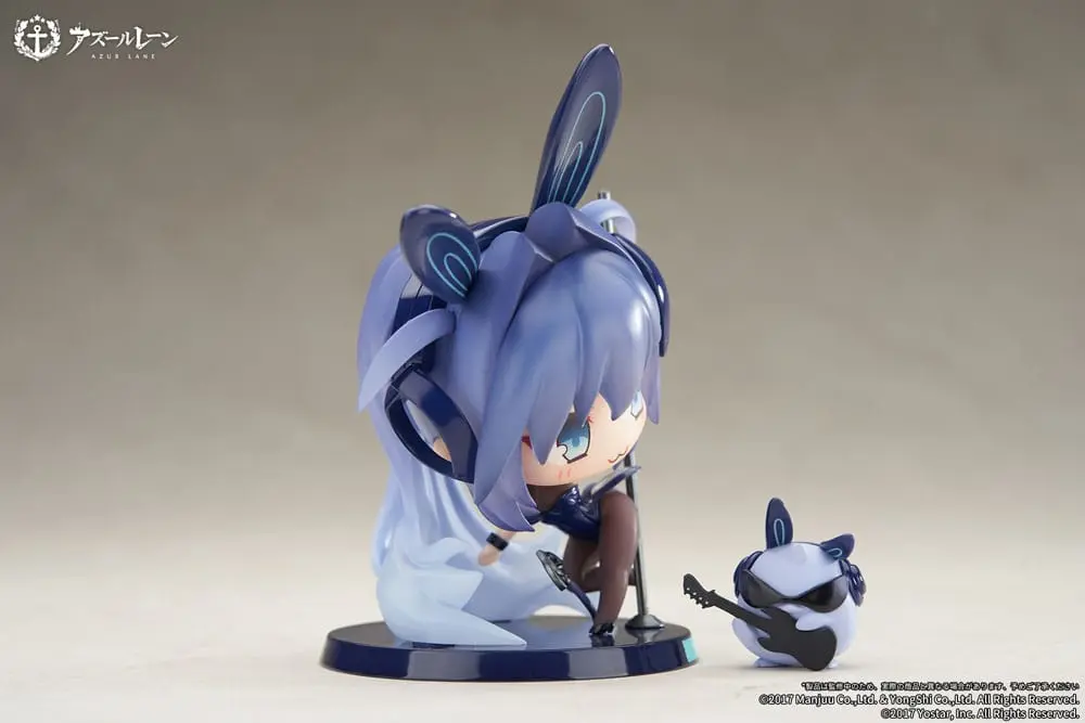 Azur Lane Deformed JUUs Time Chibi  New Jersey PVC szobor figura 8 cm termékfotó