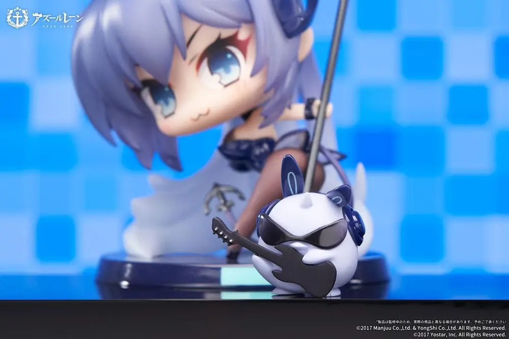 Azur Lane Deformed JUUs Time Chibi  New Jersey PVC szobor figura 8 cm termékfotó