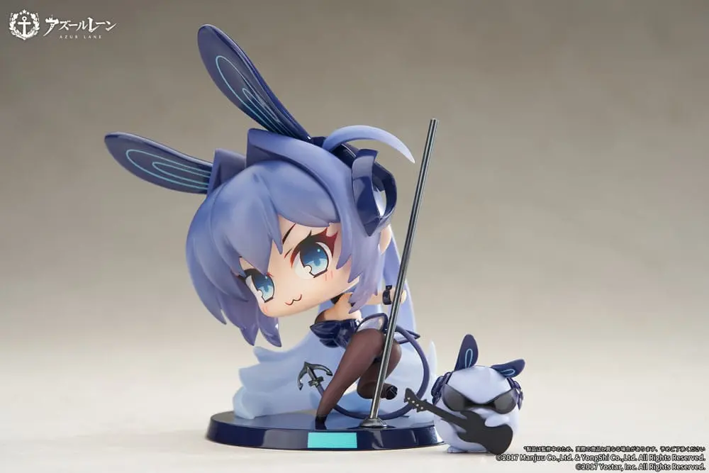 Azur Lane Deformed JUUs Time Chibi  New Jersey PVC szobor figura 8 cm termékfotó