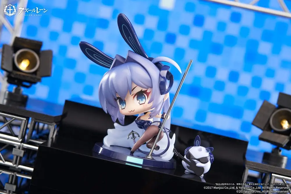 Azur Lane Deformed JUUs Time Chibi  New Jersey PVC szobor figura 8 cm termékfotó