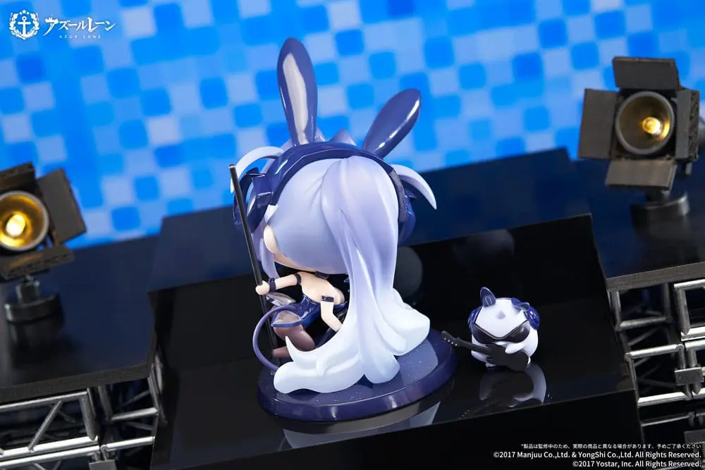 Azur Lane Deformed JUUs Time Chibi  New Jersey PVC szobor figura 8 cm termékfotó