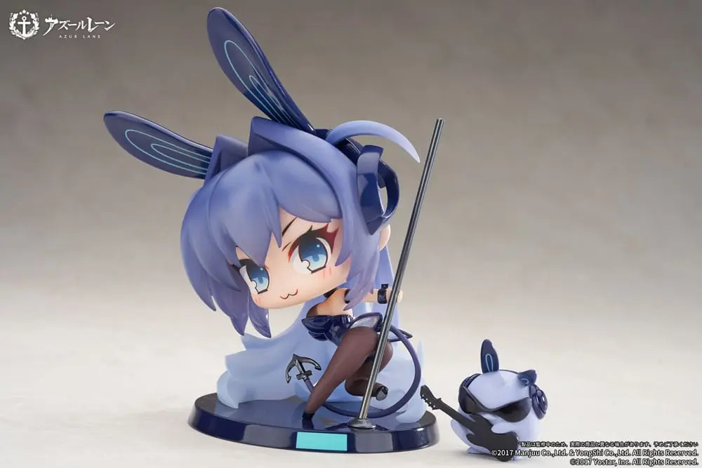 Azur Lane Deformed JUUs Time Chibi  New Jersey PVC szobor figura 8 cm termékfotó