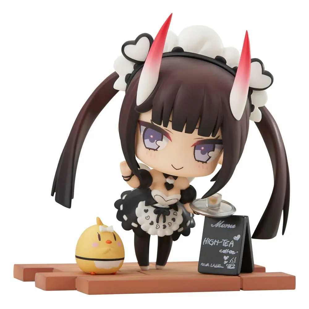 Azur Lane Deformed JUUs Time Chibi Noshiro PVC szobor figura 8 cm termékfotó