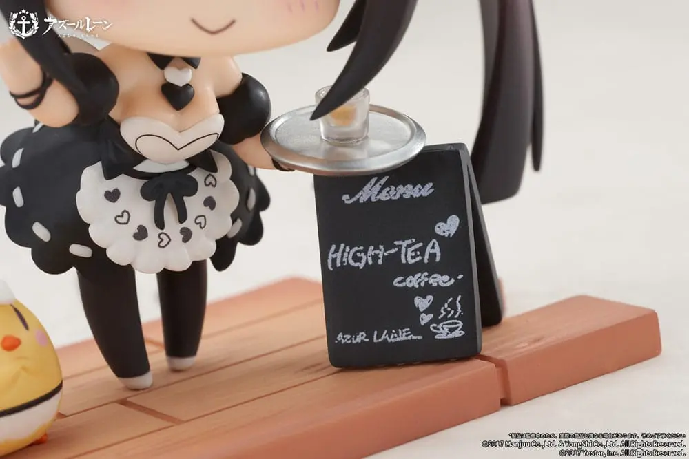 Azur Lane Deformed JUUs Time Chibi Noshiro PVC szobor figura 8 cm termékfotó