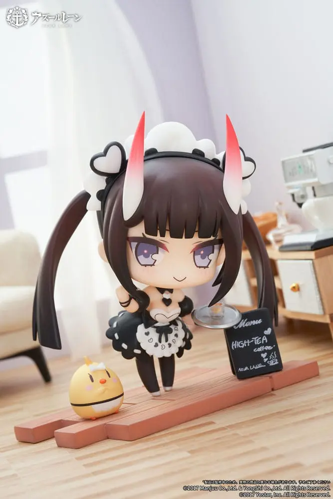 Azur Lane Deformed JUUs Time Chibi Noshiro PVC szobor figura 8 cm termékfotó