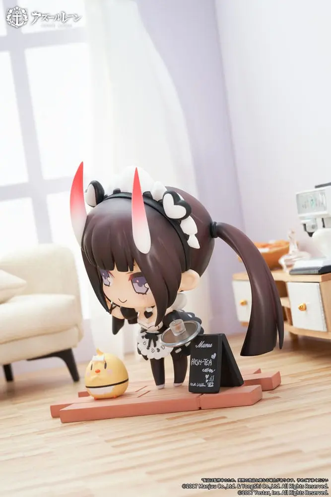 Azur Lane Deformed JUUs Time Chibi Noshiro PVC szobor figura 8 cm termékfotó
