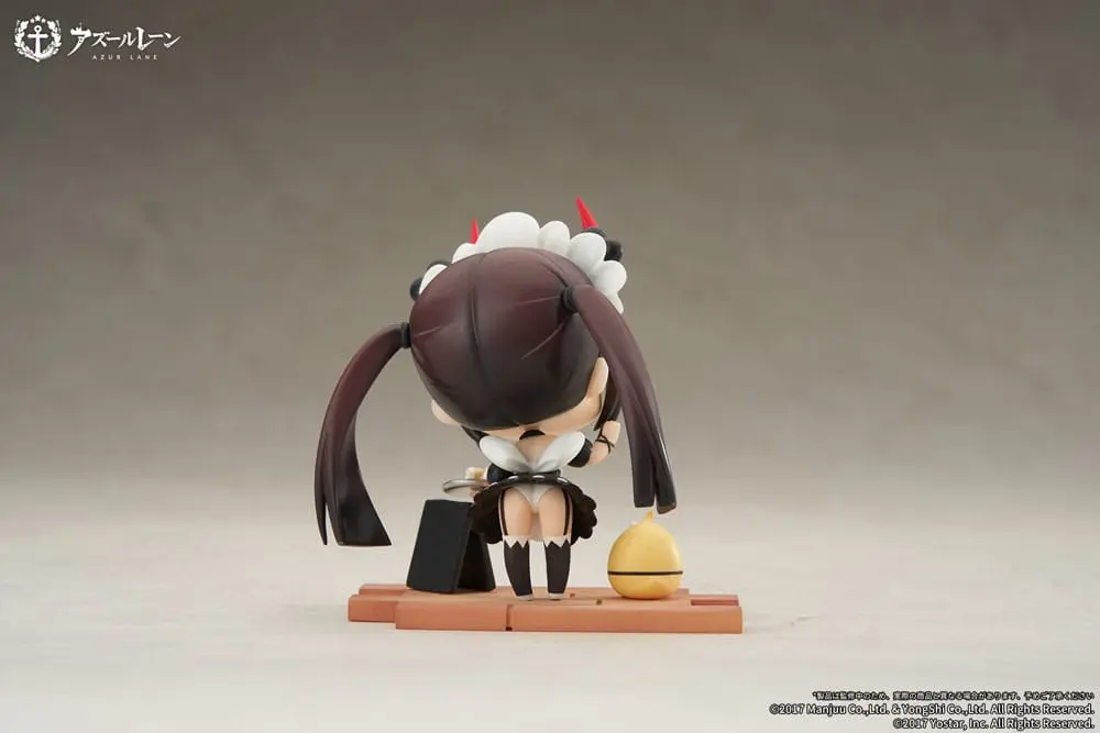 Azur Lane Deformed JUUs Time Chibi Noshiro PVC szobor figura 8 cm termékfotó