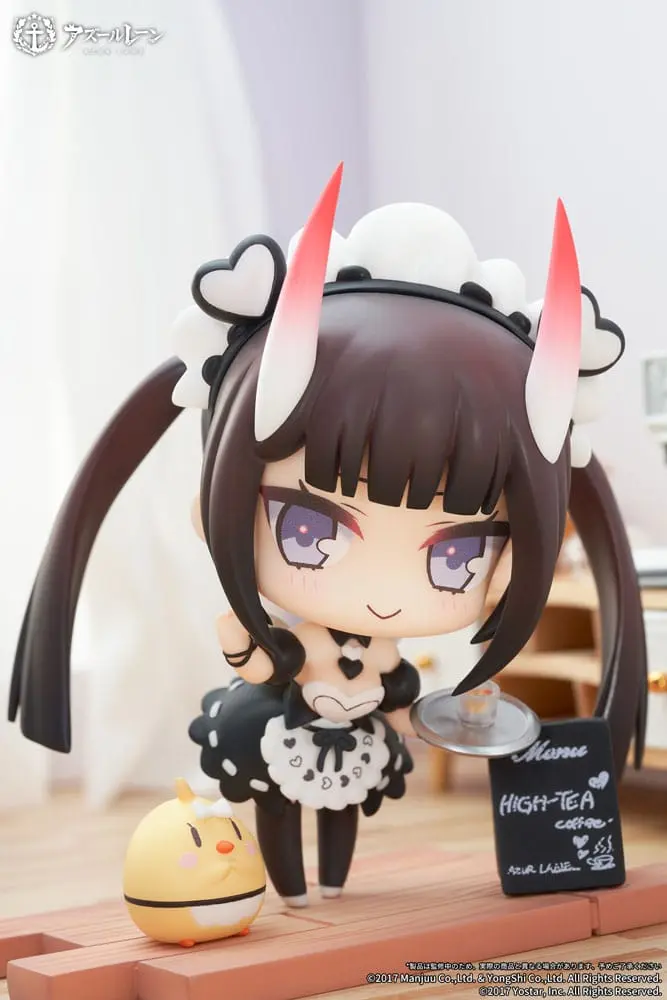 Azur Lane Deformed JUUs Time Chibi Noshiro PVC szobor figura 8 cm termékfotó