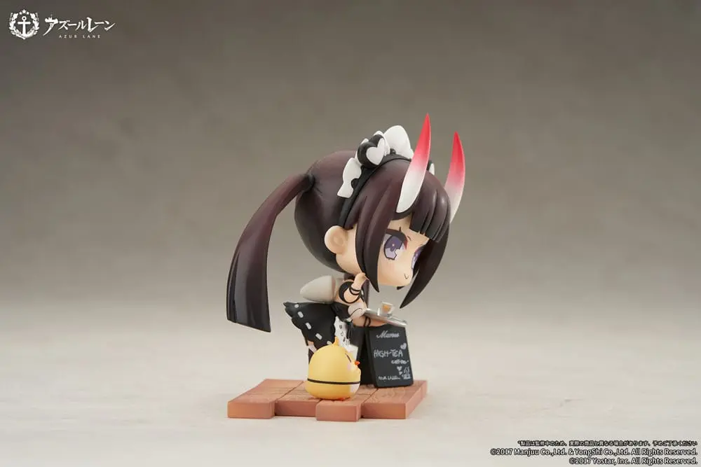 Azur Lane Deformed JUUs Time Chibi Noshiro PVC szobor figura 8 cm termékfotó