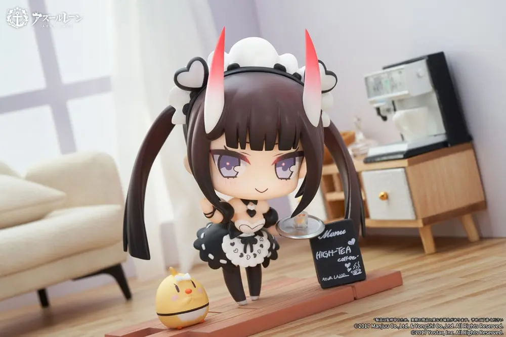 Azur Lane Deformed JUUs Time Chibi Noshiro PVC szobor figura 8 cm termékfotó