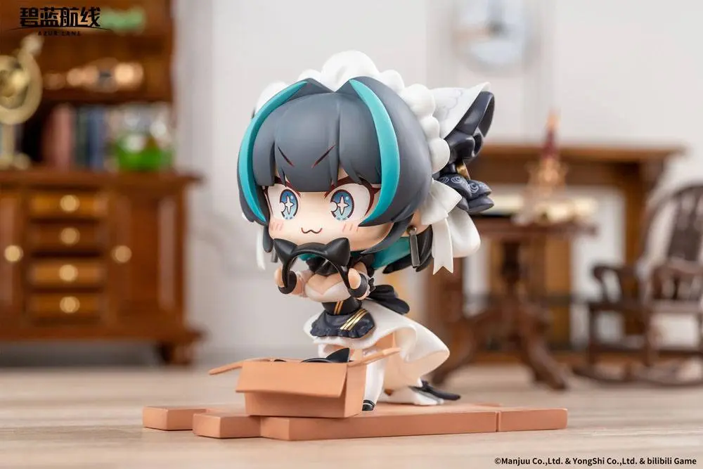 Azur Lane Deformed JUUs Time HMS Cheshire PVC szobor figura 8 cm termékfotó