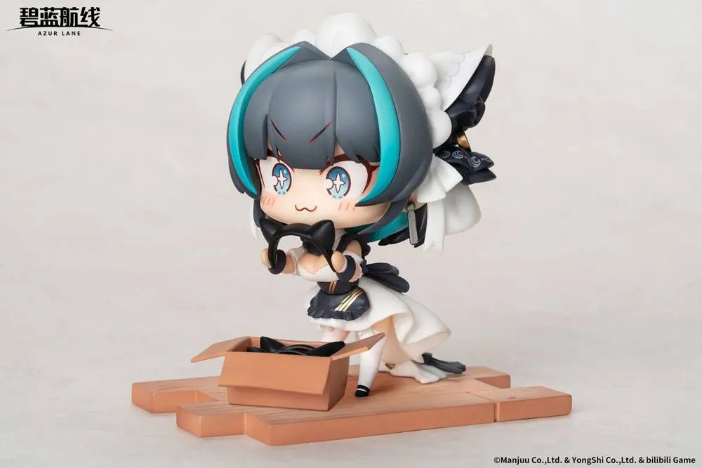 Azur Lane Deformed JUUs Time HMS Cheshire PVC szobor figura 8 cm termékfotó