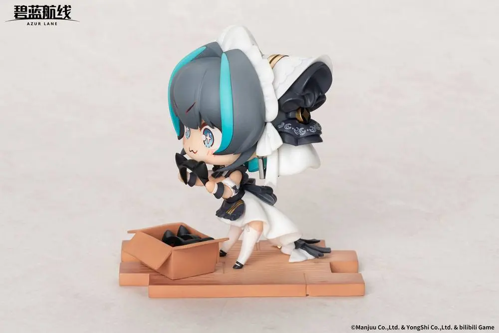 Azur Lane Deformed JUUs Time HMS Cheshire PVC szobor figura 8 cm termékfotó