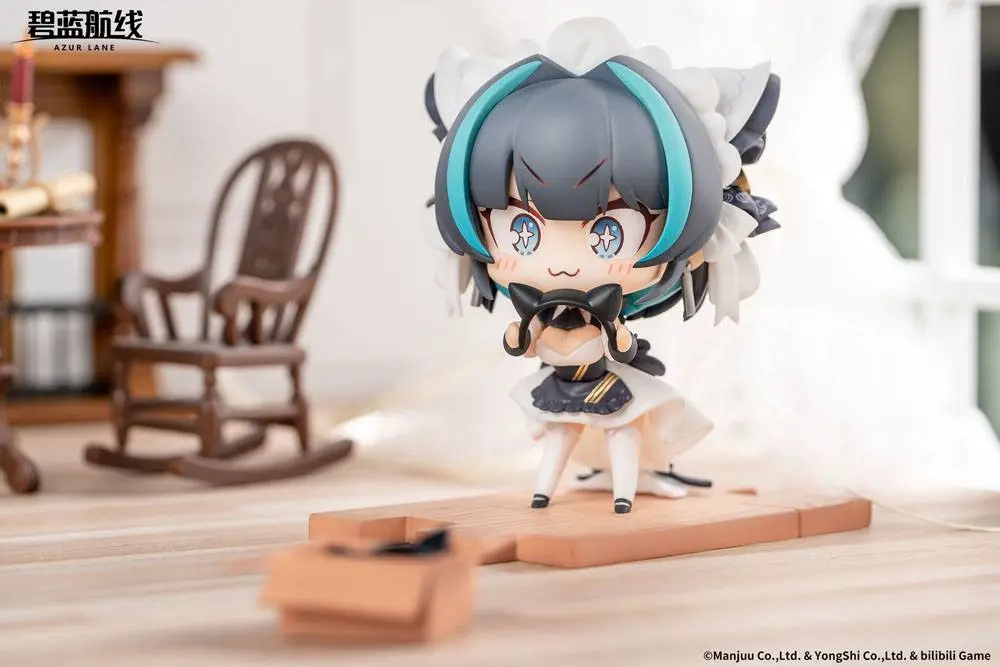 Azur Lane Deformed JUUs Time HMS Cheshire PVC szobor figura 8 cm termékfotó