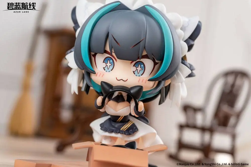 Azur Lane Deformed JUUs Time HMS Cheshire PVC szobor figura 8 cm termékfotó