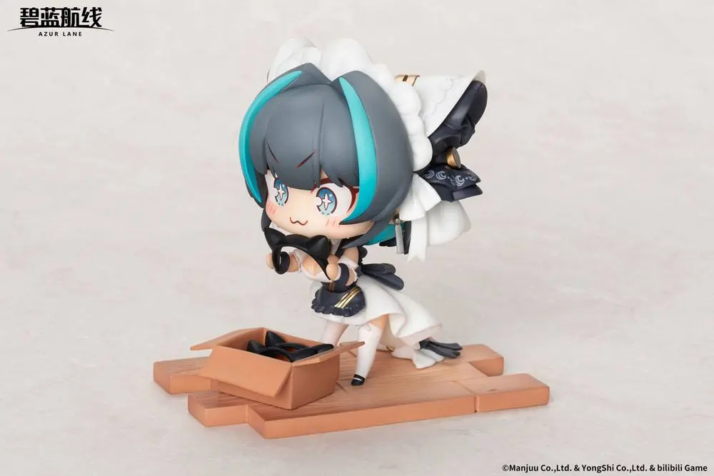 Azur Lane Deformed JUUs Time HMS Cheshire PVC szobor figura 8 cm termékfotó