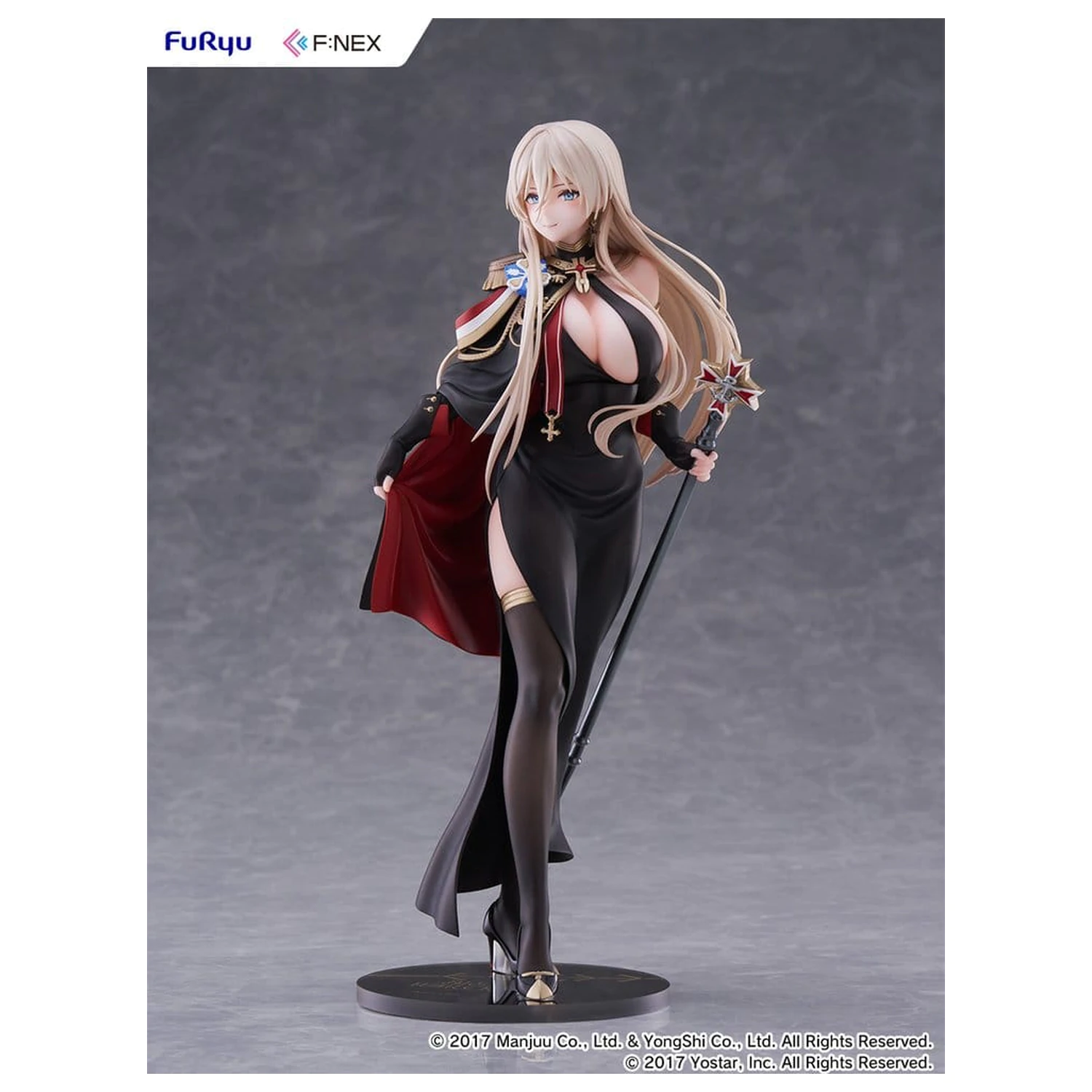 Azur Lane F:NEX 1/7 Bismarck Formal Dress Ver. PVC figura 25 cm termékfotó