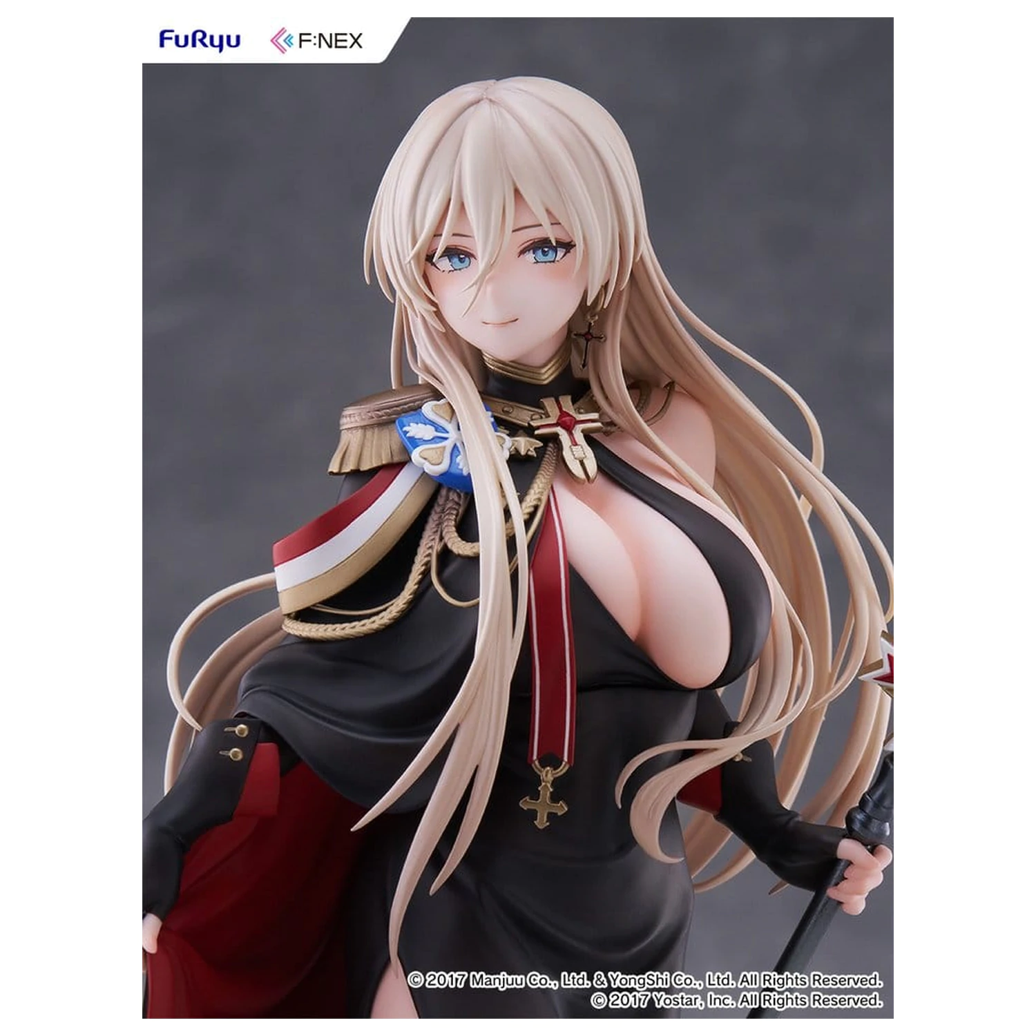 Azur Lane F:NEX 1/7 Bismarck Formal Dress Ver. PVC figura 25 cm termékfotó
