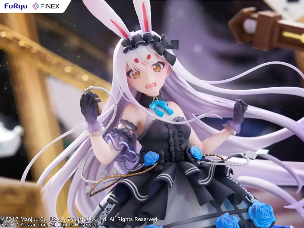 Azur Lane F:Nex 1/7 Shimakaze The White Rabbit of Wonderland Ver. PVC szobor figura 30 cm termékfotó