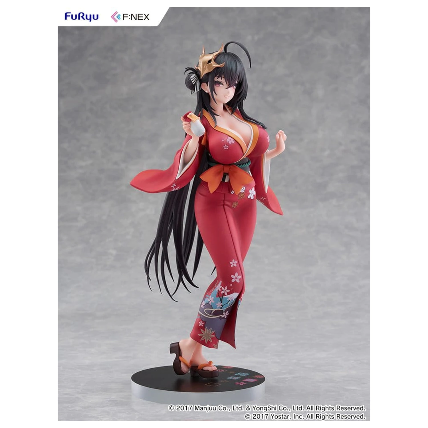 Azur Lane F:NEX 1/7 Taihou Yukata Ver. PVC figura 25 cm termékfotó