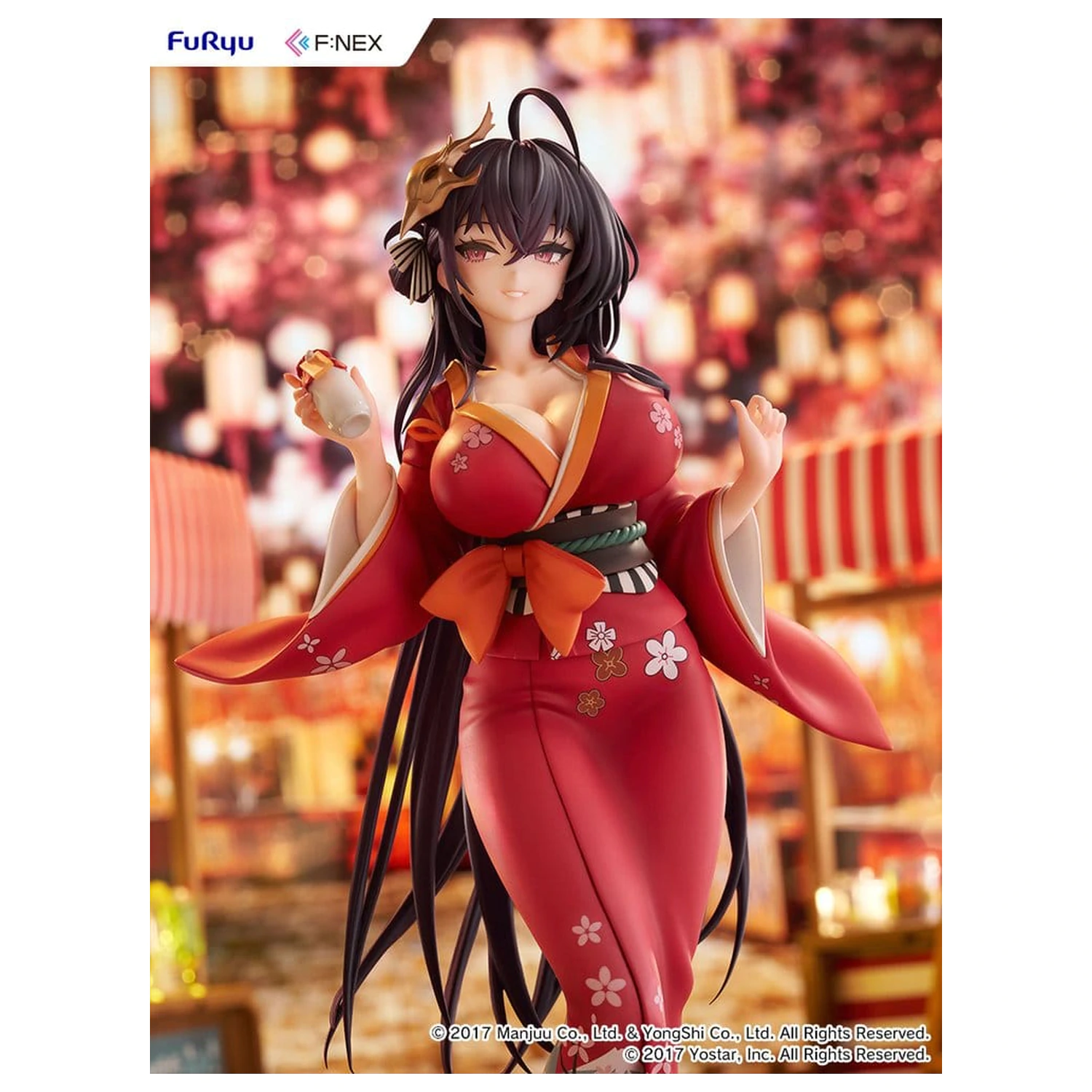 Azur Lane F:NEX 1/7 Taihou Yukata Ver. PVC figura 25 cm termékfotó