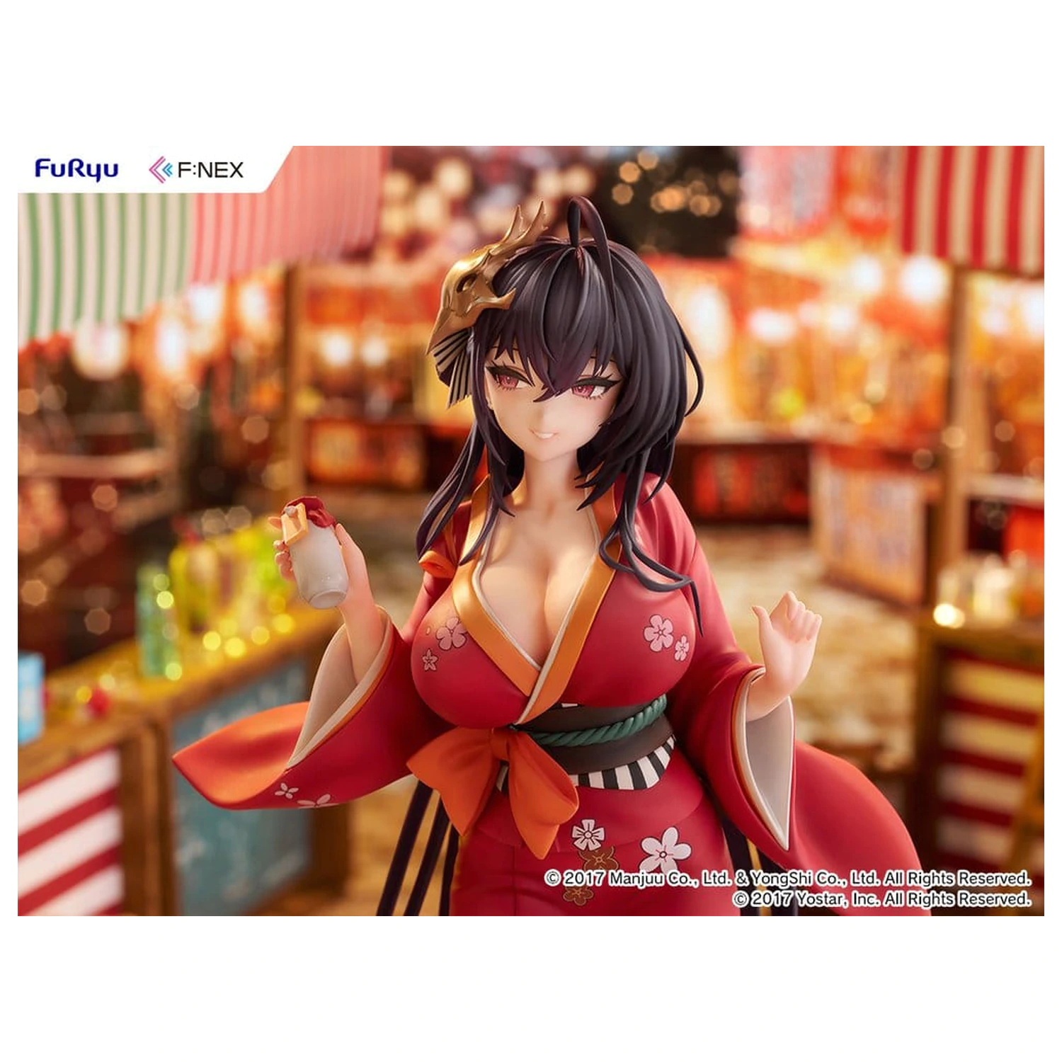 Azur Lane F:NEX 1/7 Taihou Yukata Ver. PVC figura 25 cm termékfotó
