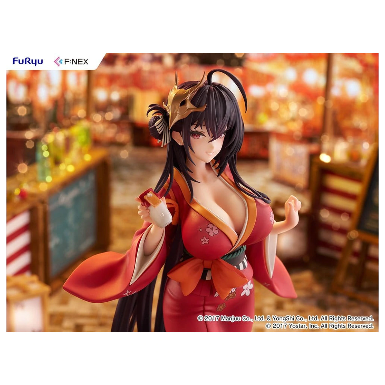Azur Lane F:NEX 1/7 Taihou Yukata Ver. PVC figura 25 cm termékfotó