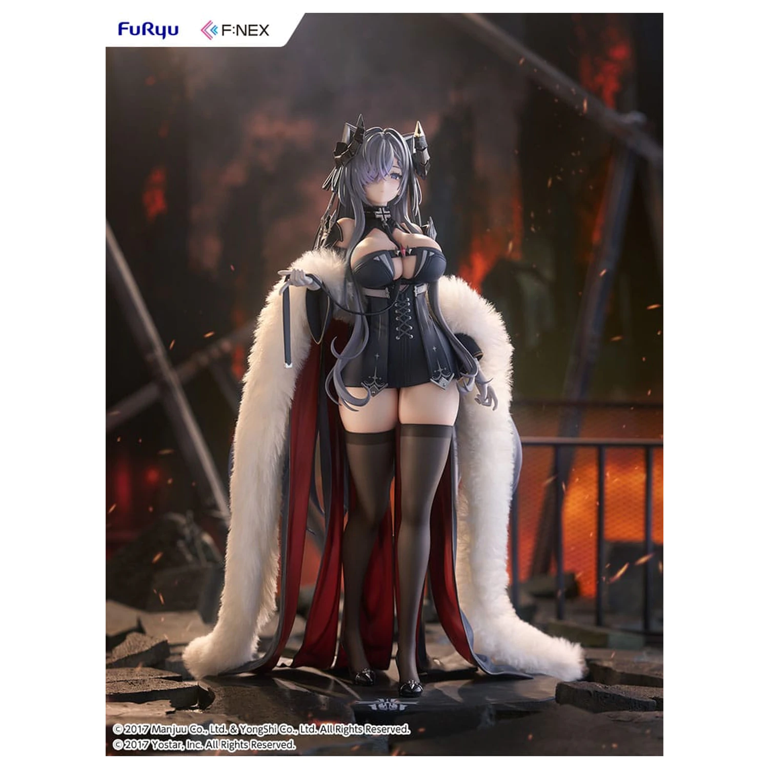 Azur Lane F:Nex PVC szobor figura 1/6 August von Parseval 29 cm termékfotó