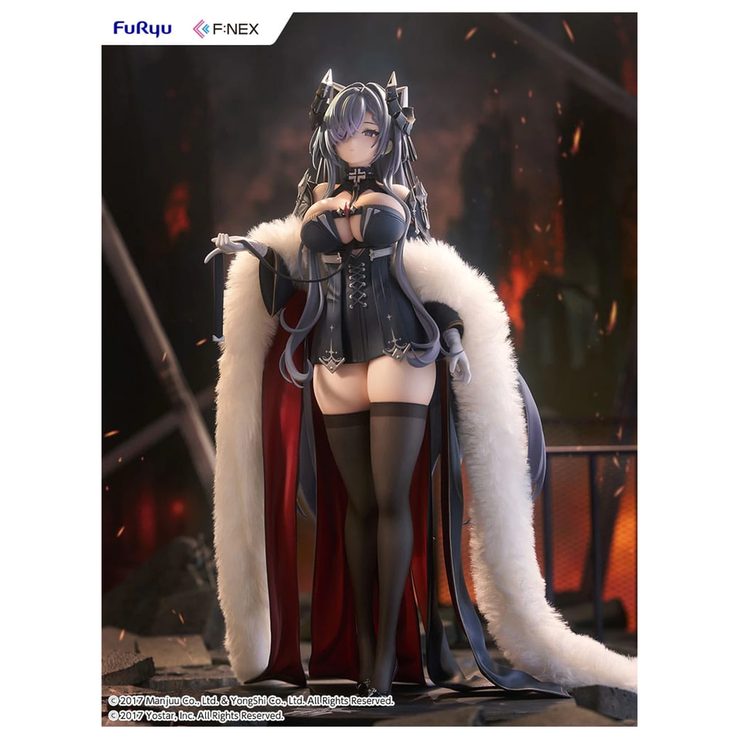 Azur Lane F:Nex PVC szobor figura 1/6 August von Parseval 29 cm termékfotó