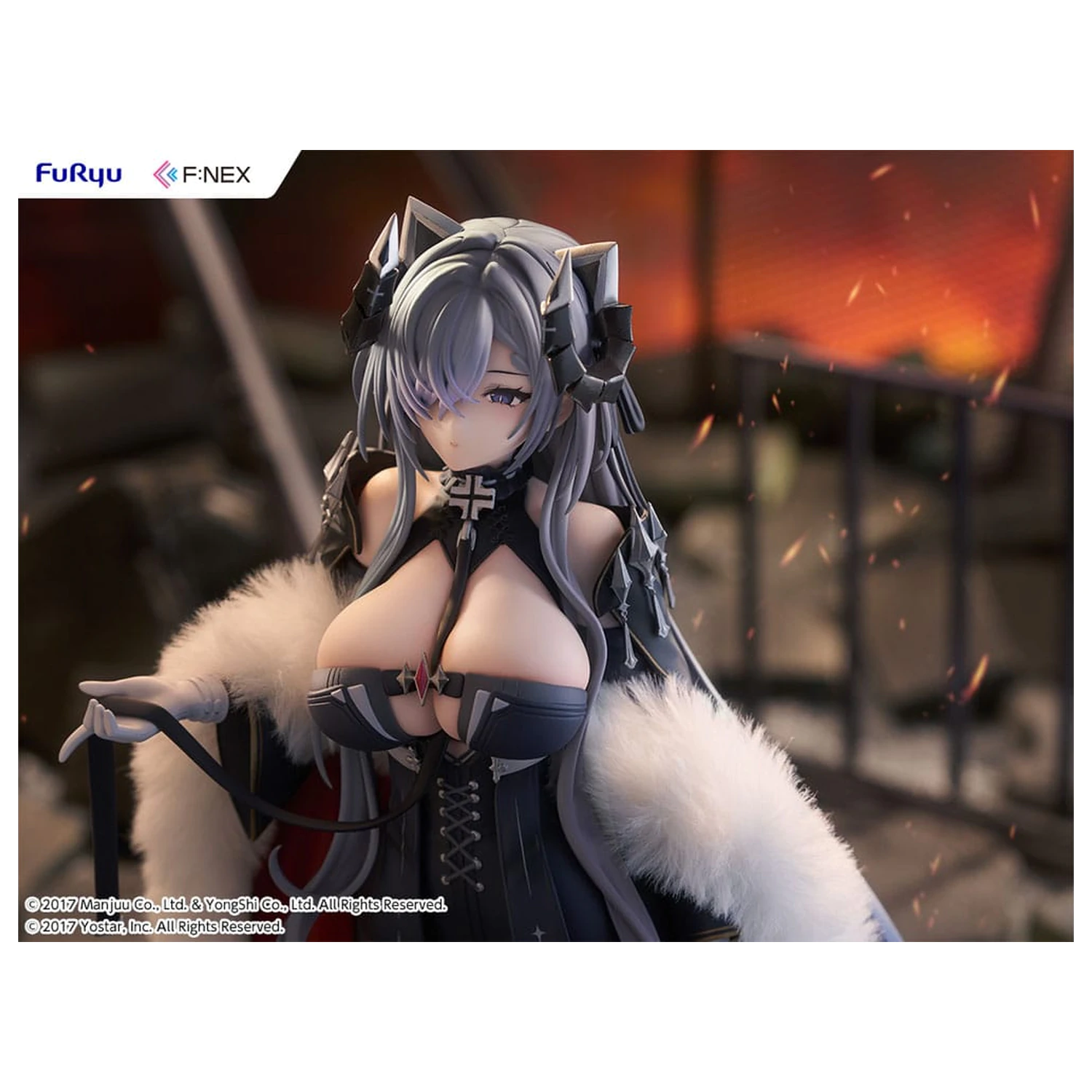 Azur Lane F:Nex PVC szobor figura 1/6 August von Parseval 29 cm termékfotó