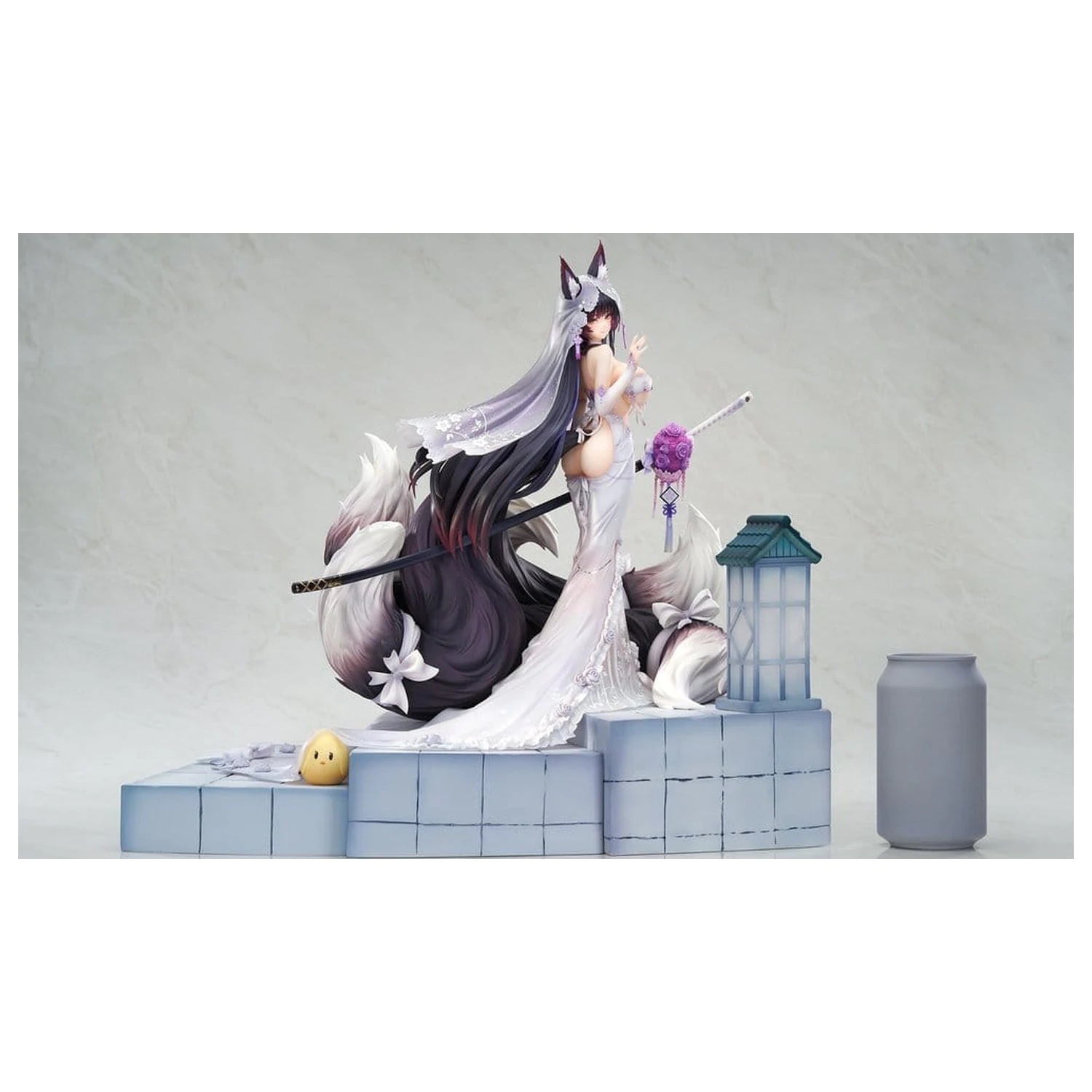Azur Lane PVC figura Musashi Purest Wisteria Ver. 36 cm termékfotó