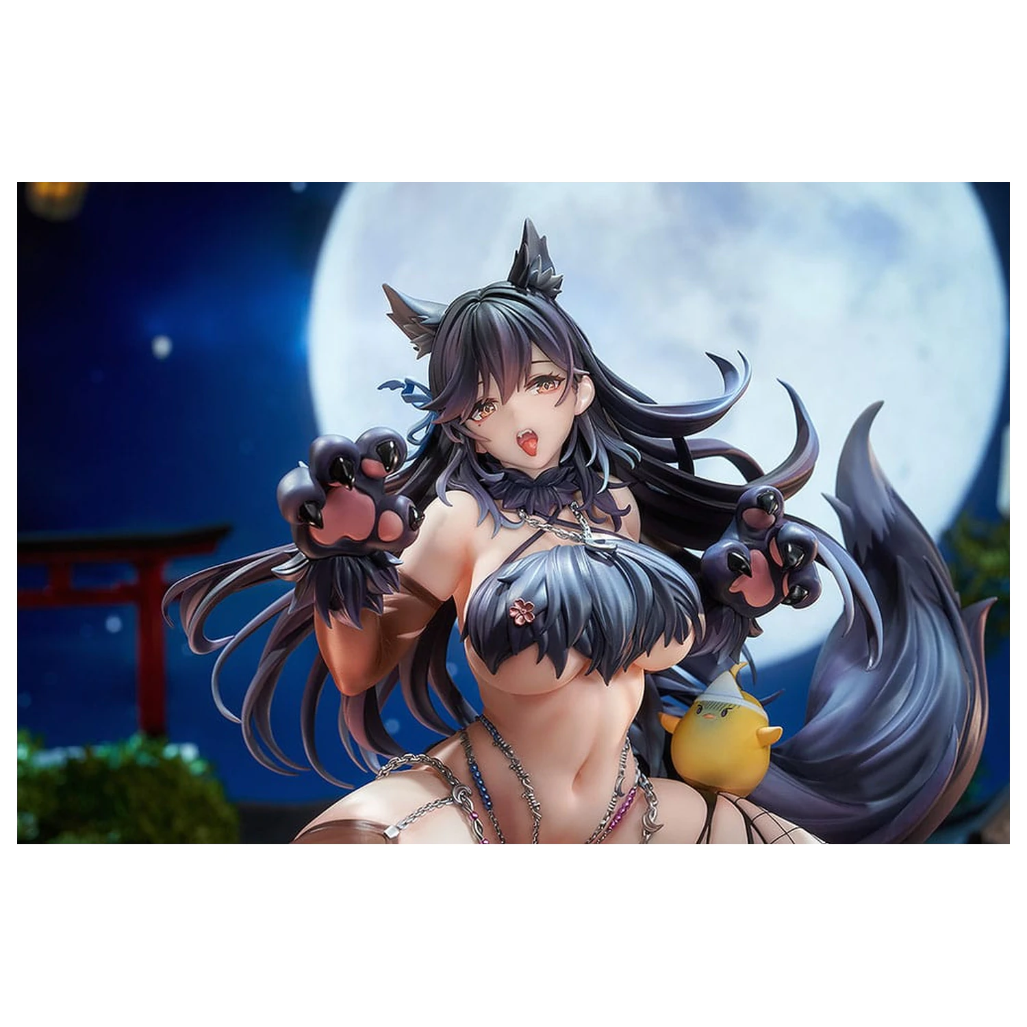 Azur Lane PVC szobor figura 1/7 Atago: Full Moon's Feral Wolf Ver. 24 cm  termékfotó