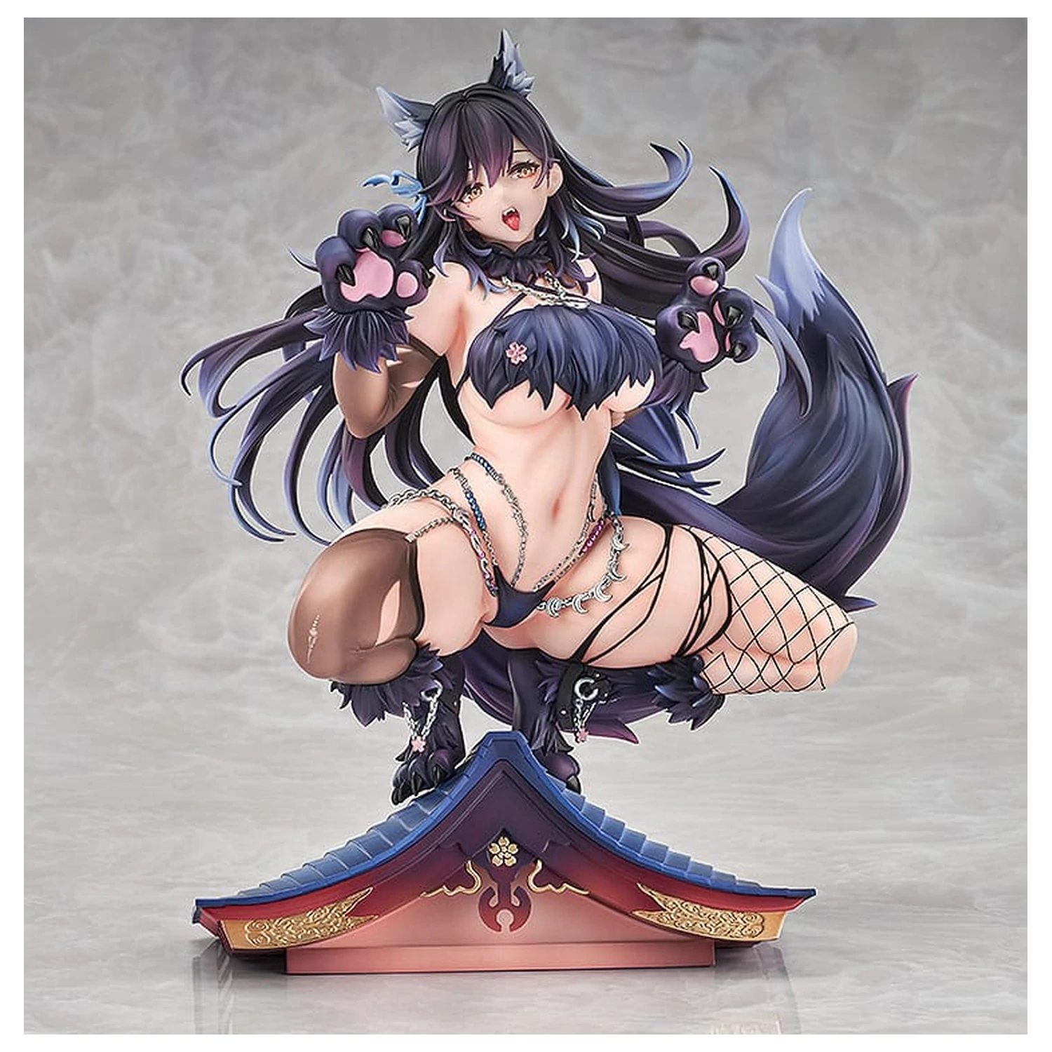 Azur Lane PVC szobor figura 1/7 Atago: Full Moon's Feral Wolf Ver. 24 cm  termékfotó
